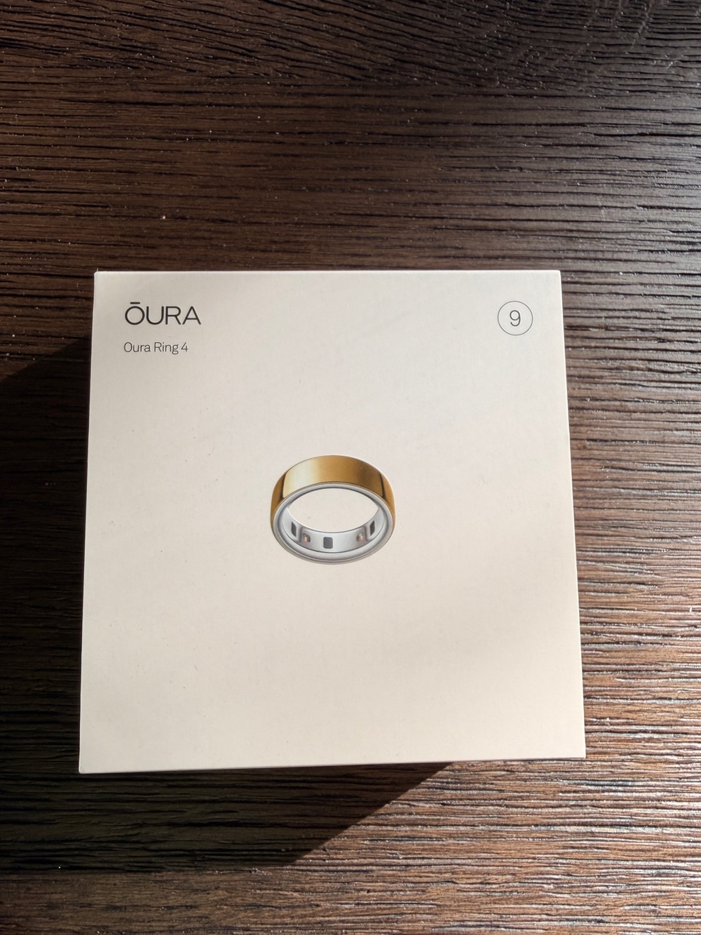 Brand New Oura Ring 4 Gold and Silver Two-Tone